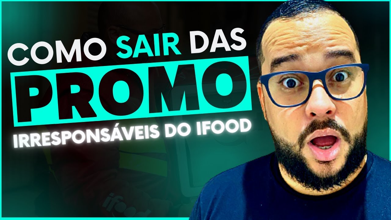 COMO SAIR DAS "PROMO" IRRESPONSÁVEIS DO IFOOD DO JEITO CERTO