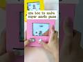 HOW TO MAKE DIY MARIO BROS GAME Watch This Viral Youtubeshorts Toysrfuntv Cute Fun Toys