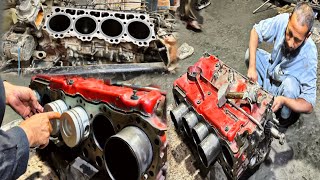 Restoration Accident Hino Truck Engine in local Workshop | How to Repair Hino Truck Engine