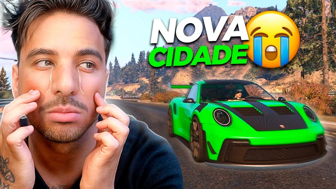 VOU FUGIR DA CIDADE !! ... GTA RP