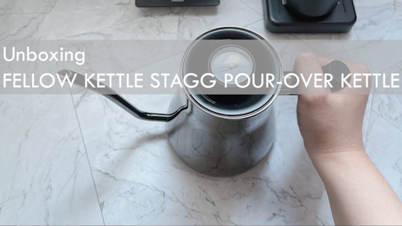 Mở Hộp Ấm Fellow Stagg Graphite