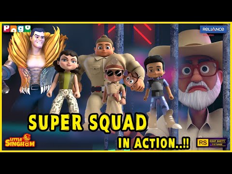 Little Singham & Super Squad in Action! 💥 🦁⚔️ | Full Power Story | Only on #pogochannel