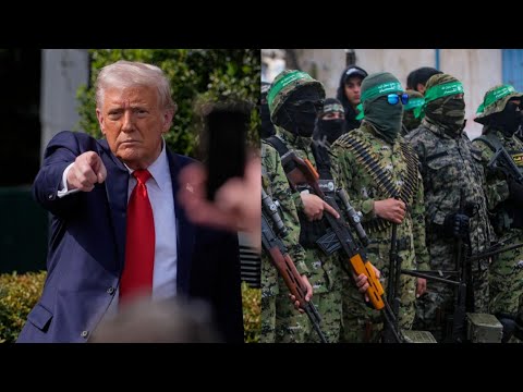 Donald Trump demands the ‘full and immediate demilitarisation’ of Hamas