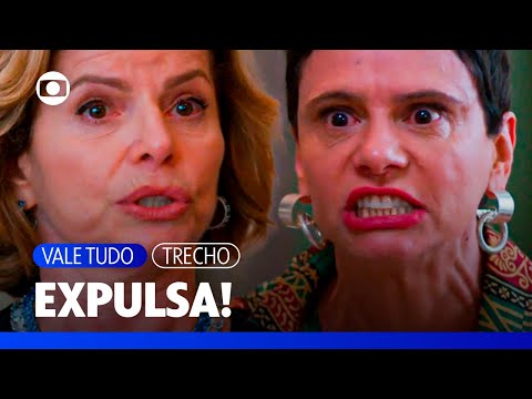 Celina a expulsa Odete de casa e rompe laços familiares! | Vale Tudo | TV Globo