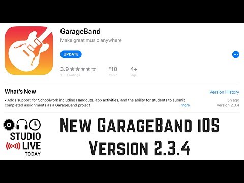 New GarageBand iOS Version 2.3.4 - iPhone/iPad