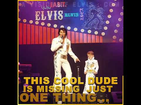 Elvis - Rob Kingsley - A Vision of Elvis - Lochie Bear Bowie performing Live in front of 1000 people