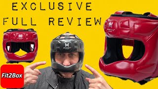 Exclusive Hit N Move Air Armour FACEBAR BOXING HEADGUARD REVIEW