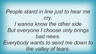 Solomon Burke - Valley Of Tears Lyrics
