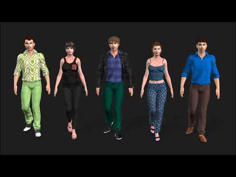 Iclone hair and clothes package 5. (free hair and clothes download)