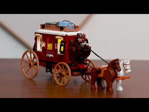 Vidéo Lumibricks The Old West F9052 : Diligence de l'Ouest