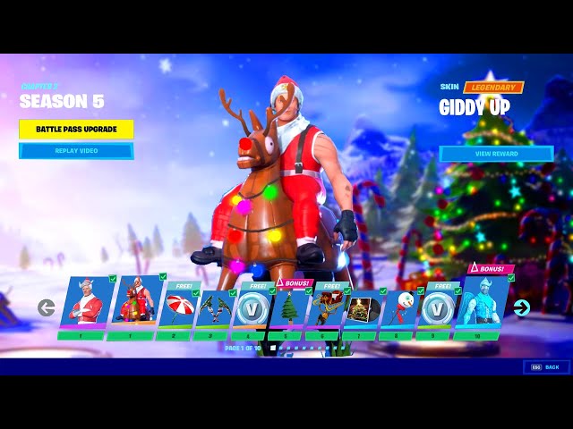 Fortnite Chapter 2 Season 5 Top 5 Leaks Hints At Winterfest