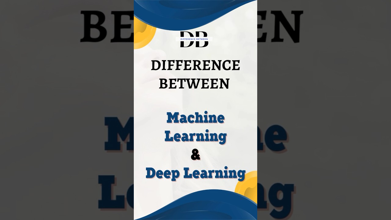 Machine Learning vs Deep Learning 🔍 | Know the Key Difference in 60 Seconds!