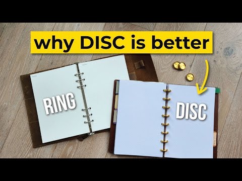 My DISCBOUND Notebook is a PRODUCTIVITY GAME-CHANGER. Why I switched from a 6 ring binder