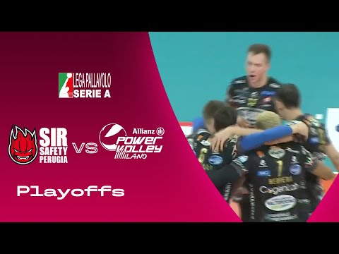 Perugia vs Milano | Highlights | SuperLega | Playoffs