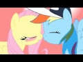 My Little Pony Rainbow Dash And Fluttershy Kiss