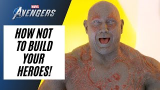 DEVELOPERS BUILDS RATED (AND ROASTED!) | HOW NOT TO BUILD YOUR HERO | Marvel