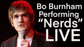 Bo Burnham | Performs “Nerds” LIVE