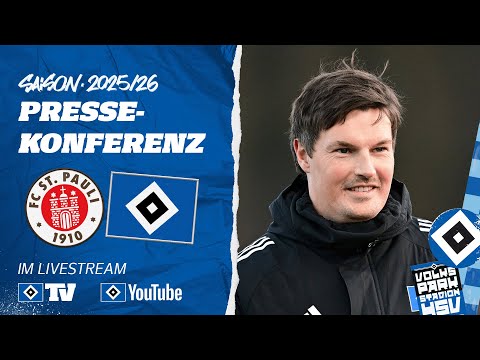 RE-LIVE: PRESSEKONFERENZ | FC St. Pauli vs. HSV