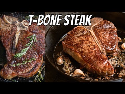 How To Make The Best T - Bone Steak Recipe/Perfect T- bone Steak Recipe/ How To Cook A Perfect Steak