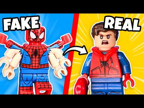 I Tested FAKE SPIDER MAN LEGO Minifigures…