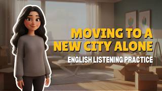 [B1] Moving to a New City Alone | English Story & Listening Practice