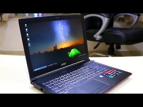 MSI GP62 7RD LEOPARD Gaming Laptop UNBOXING / REVIEW