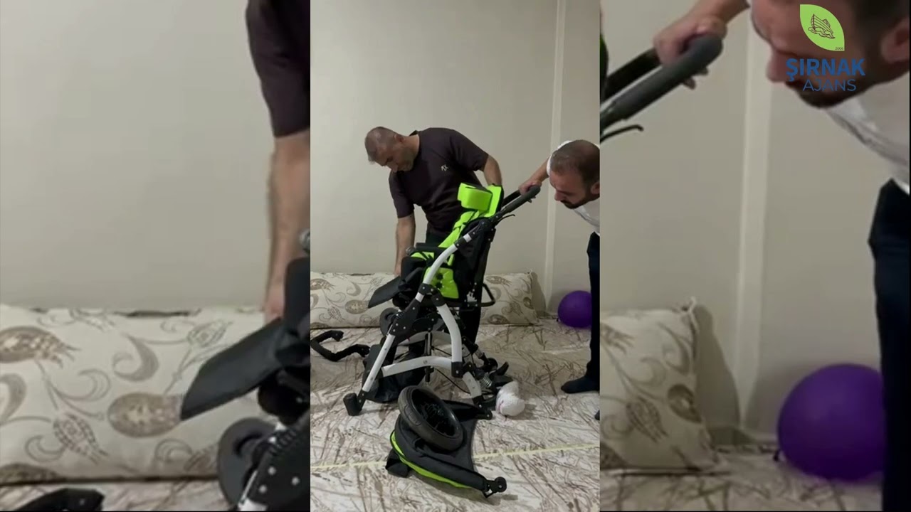 Silopi’de Kızılay'dan cam kemik hastası kardeşlere destek