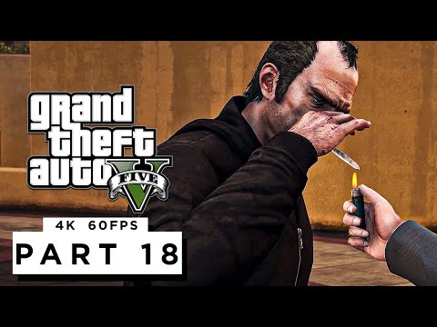 GRAND THEFT AUTO 5 Walkthrough Gameplay Part 18 - (PC 4K 60FPS) RTX 3090 MAX SETTINGS