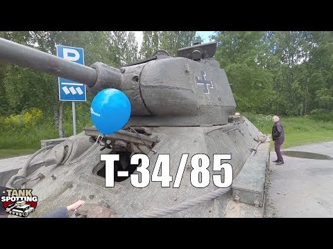 T-34/85 Walkaround - Soviet Medium Tank In Finnish Markings - Armoured Division 75th Anniversary