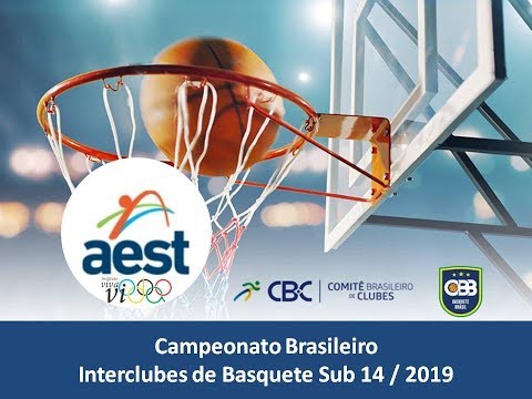 CAMPEONATO BRASILEIRO INTERCLUBES DE BASQUETE SUB 14 2019