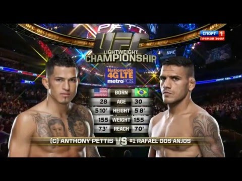 Anthony Pettis vs Rafael Dos Anjos full fight