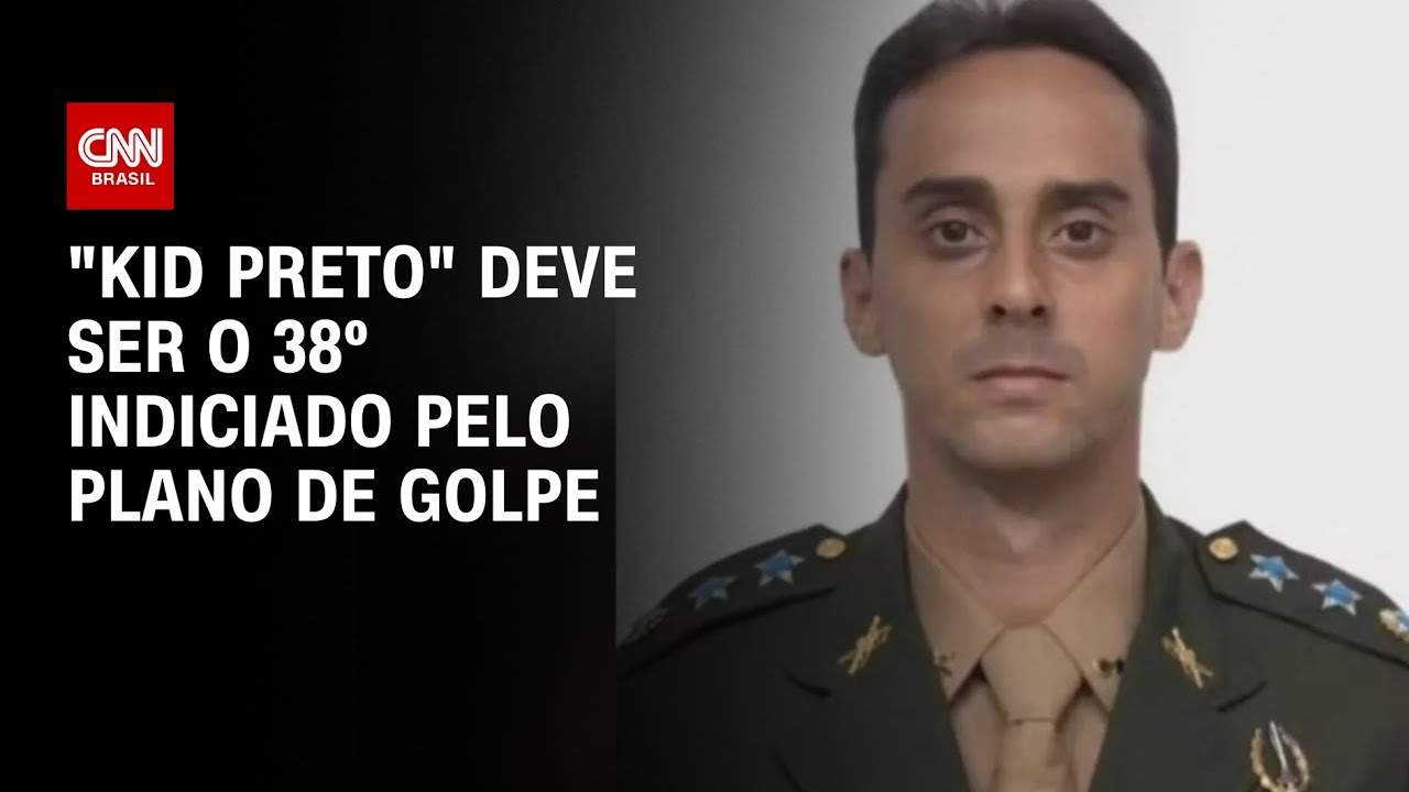 "Kid Preto" deve ser o 38º indiciado pelo plano de golpe | AGORA CNN