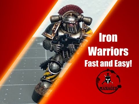 How to Paint Iron Warriors