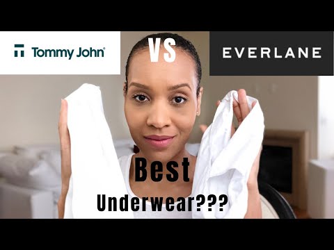 COMPARISON | Tommy John VS Everlane UNDERWEAR | WOMEN & MEN | Zimmerli of Switzerland