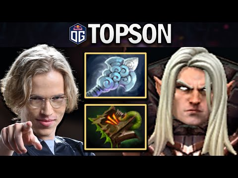 OG.TOPSON INVOKER WITH WIND WAKER - DOTA 2 7.28 GAMEPLAY
