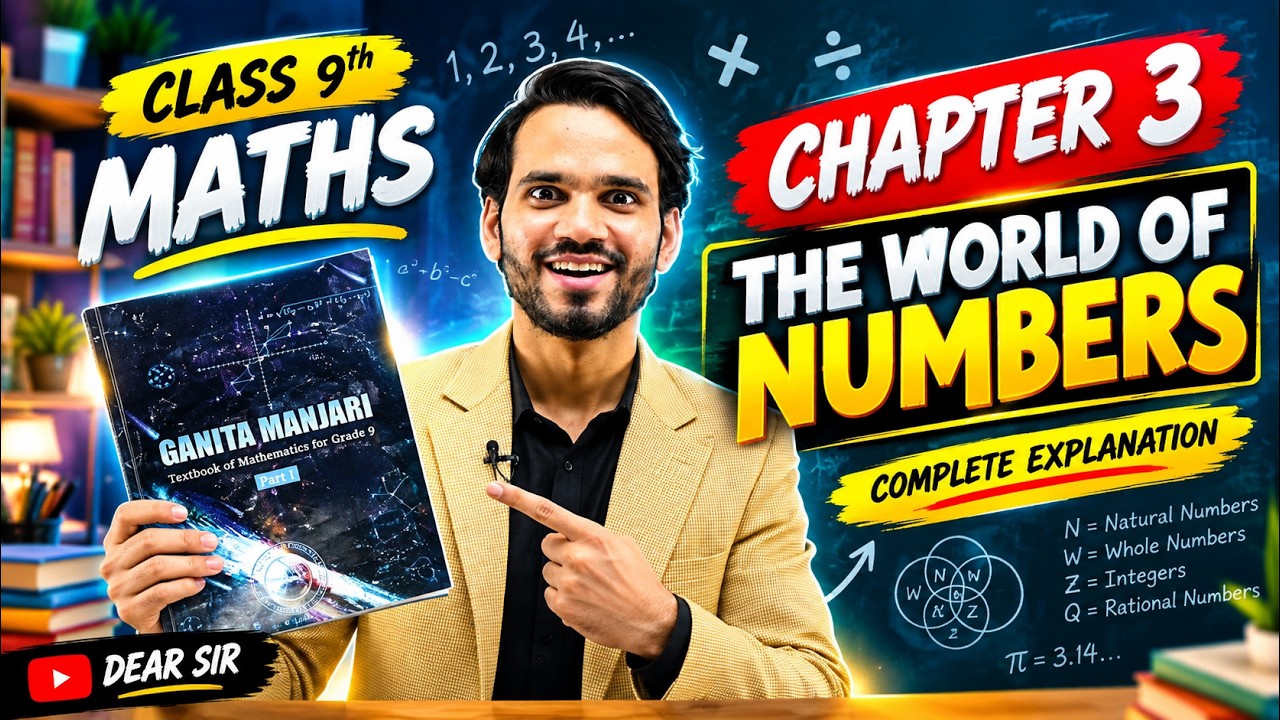 MATHS CLASS 9TH CHAPTER 3 | THE WORLD OF NUMBERS | QUESTIONS/SOLUTIONS | EXERCISE 3.1/3.2/3.3