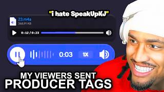 I Had My Viewers Make Producers Tags..