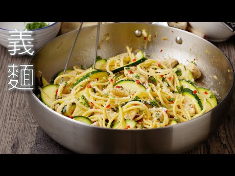 Chicken zucchini Spaghetti Recipe: One-Pan Easy Weeknight Dinner