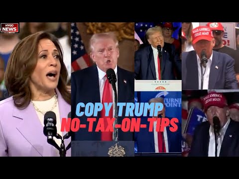 Rare political maneuvers: Harris to steal Trump’s No-Tax-on-Tips, why doesn't she do it now?