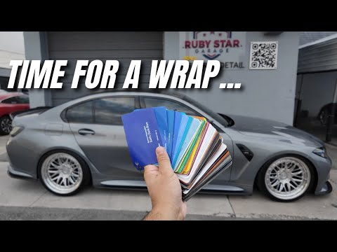 I'M WRAPPING MY G80 M3 😱 - IT'S TIME FOR CHANGE...