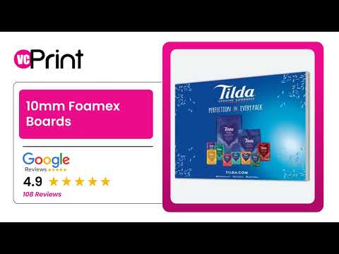 Custom Printed 10mm foamex boards for your Business in UK