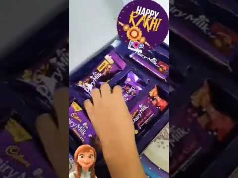 Rakhi Cadbury unboxing gift#shorts # Cadbury chocolate#amazon