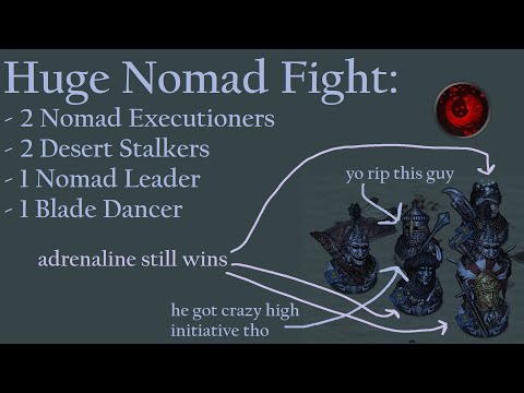 My Adrenaline Team vs. Nomad Executioners, a Blade Dancer... and Zombies?