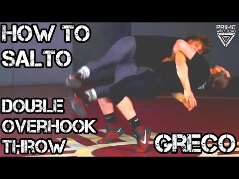 Salto Throw! How to Throw in Greco Roman Wrestling - Double Overhook Suplex - Salto - Double Overs