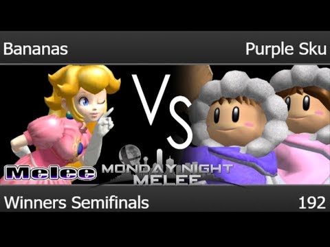 MNM 192 - Bananas (Peach) vs Purple Sku (ICs) Winners Semifinals - Melee