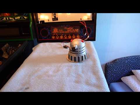 Dr. Who Flipper Pinball moving Dalek
