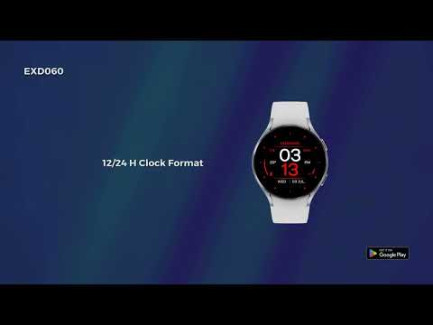 EXD060: Digital Watch Face
