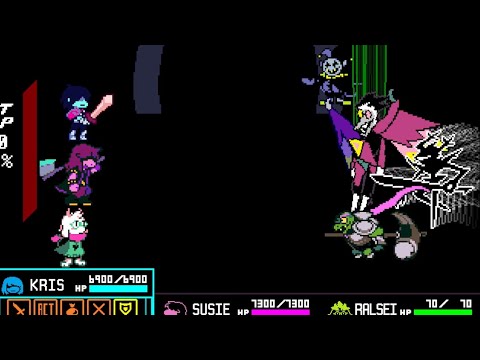 VS. ALL 4 SECRET BOSSES AT ONCE (Deltarune)