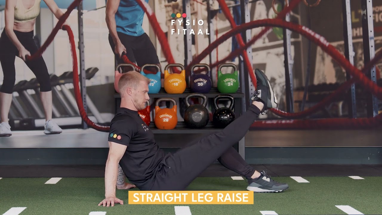 Video thumbnail: SLR in Zit (Straight Leg Raise in Zit) — instructievideo