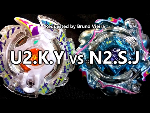 Unlock Unicorn .K.Y vs Nova Neptune .S.J - BATALHA BEYBLADE BURST! ベイブレードバースト